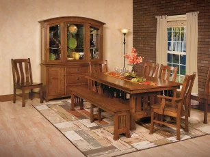 Adobe Mission Dining Set image 1