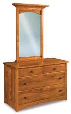 Alpine Small Dresser with Mirror