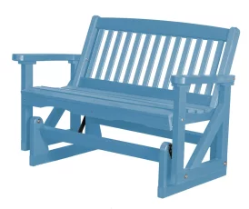 Powder Blue Aniva Outdoor Double Glider
