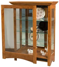 Open sliding door