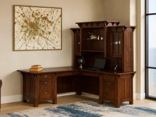 Augustana L-Shaped Desk