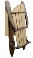 Avalon Folding Plastic Adirondack Chair