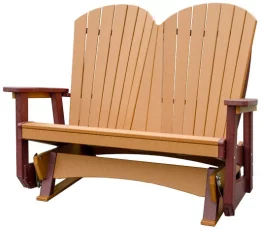 Avalon Outdoor Double Adirondack Glider
