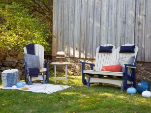 Avalon Glider Chair and Bench