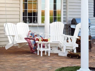 White Eco-Friendly Patio Furniture