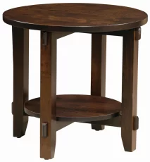 Bass Lake Round End Table