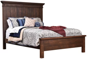 Beechwood Panel Bed