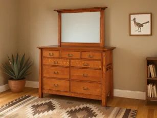 Bellevue Tall Dresser with Mirror