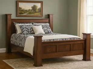 Custom Mission Bed