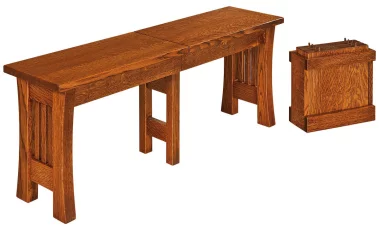 Berkshire Craftsman Extendable Kitchen Bench