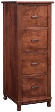 Amish Made 4-Drawer File