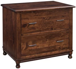 Rustic Cherry File Cabinet