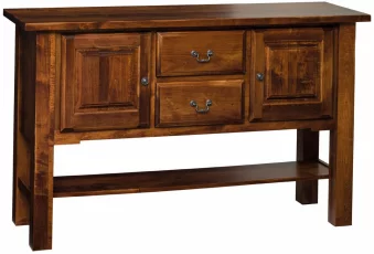 Bolingbroke Server in Brown Maple