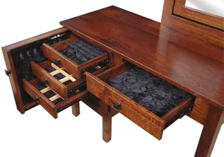 Velvet Lined Jewelry Drawers