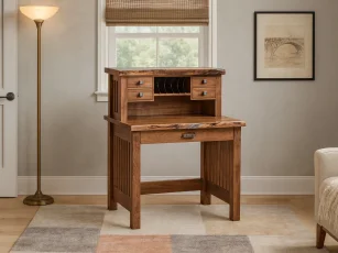 Breman Petite Live Edge Desk