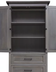 Farmhouse Armoire Interior