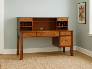 Candler Amish Hutch Desk