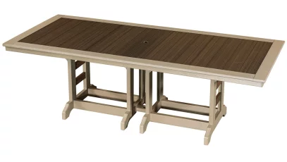 Cannelburg Outdoor Large Dining Table