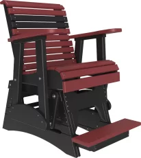 Cherrywood and Black Cape Lookout Balcony Glider