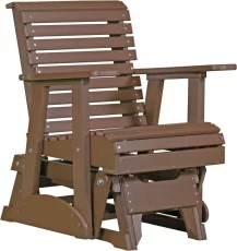 Chestnut Brown Cape Lookout Patio Glider