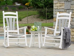 Porch Rockers and Side Table