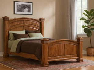 Chatham Amish Panel Bed