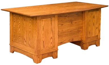 Oak Mission Executive Desk