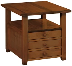 Brown Maple Side Table