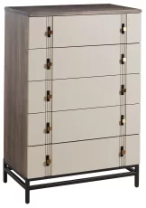Brown Maple Modern Chest