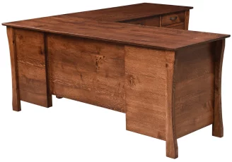 Conroe L-Shaped Desk Back
