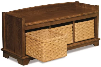 Bench Baskets with Slides
