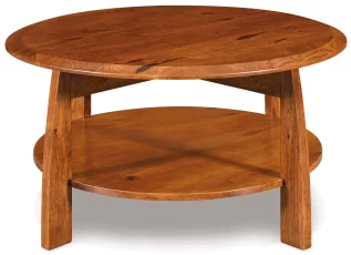 Rustic Hickory Coffee Table