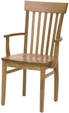 Shown in Solid Oak