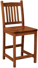 Oak Mission Bar Chair