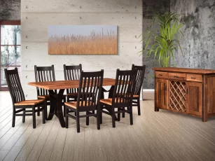 Crenshaw Industrial Dining Set