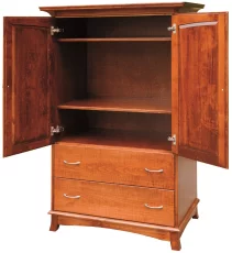 Brown Maple Armoire