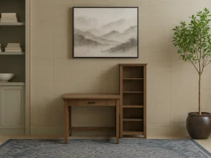 DuPont Bookcase Desk