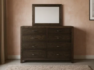 Eclectic 8-Drawer Dresser