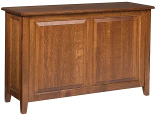Finished Paneled Back