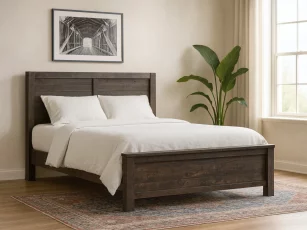 Eustis Rustic Maple Bed