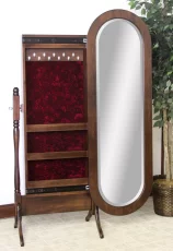 Frieda Oval Jewelry Mirror