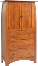 Garonne Solid Wood Armoire