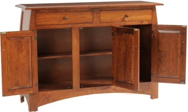 Three Raised Panel Cabinet Doors