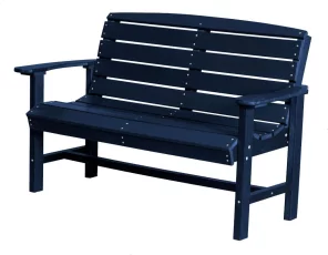 Patriot Blue Green Bay Outdoor Bench