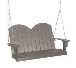 Light Gray Green Bay Outdoor Swing