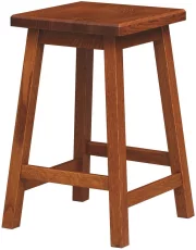 Oak Mission Bar Stool