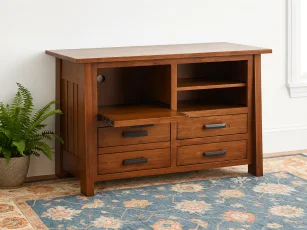 Hartington Storage Printer Stand With Drawers