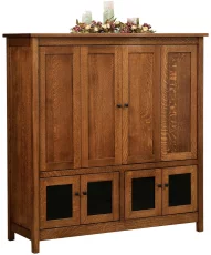 Hillsdale TV Cabinet - Doors Closed