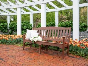 6-Foot Outdoor Poly Bench