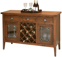Hotchkiss Rustic Wine Cabinet